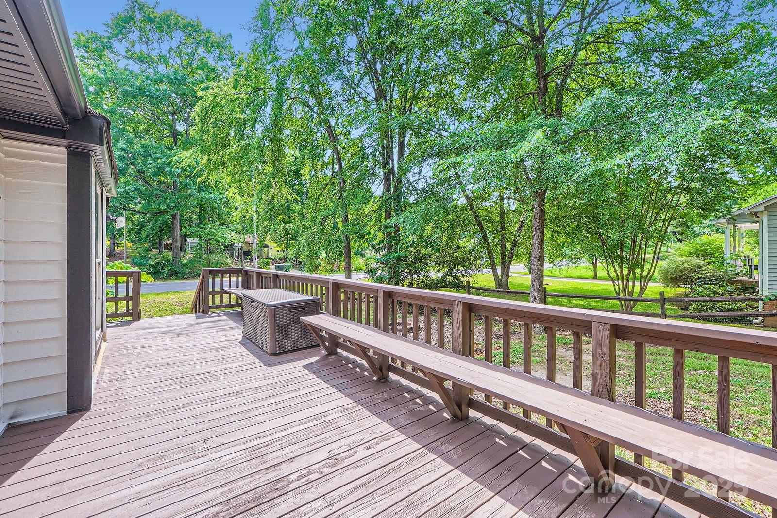 2009 Pinevalley Road Rock Hill, SC 29732 - Photo 24 of 27 a view of a deck with two chair and wooden floor