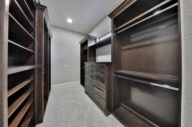 a view of walk in closet