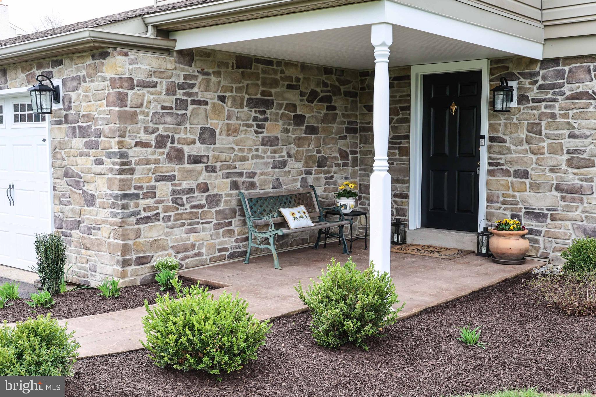 1954 Lafayette Road Lansdale, PA 19446 - Photo 2 of 29 Entry with stone veener & stamped concrete walk