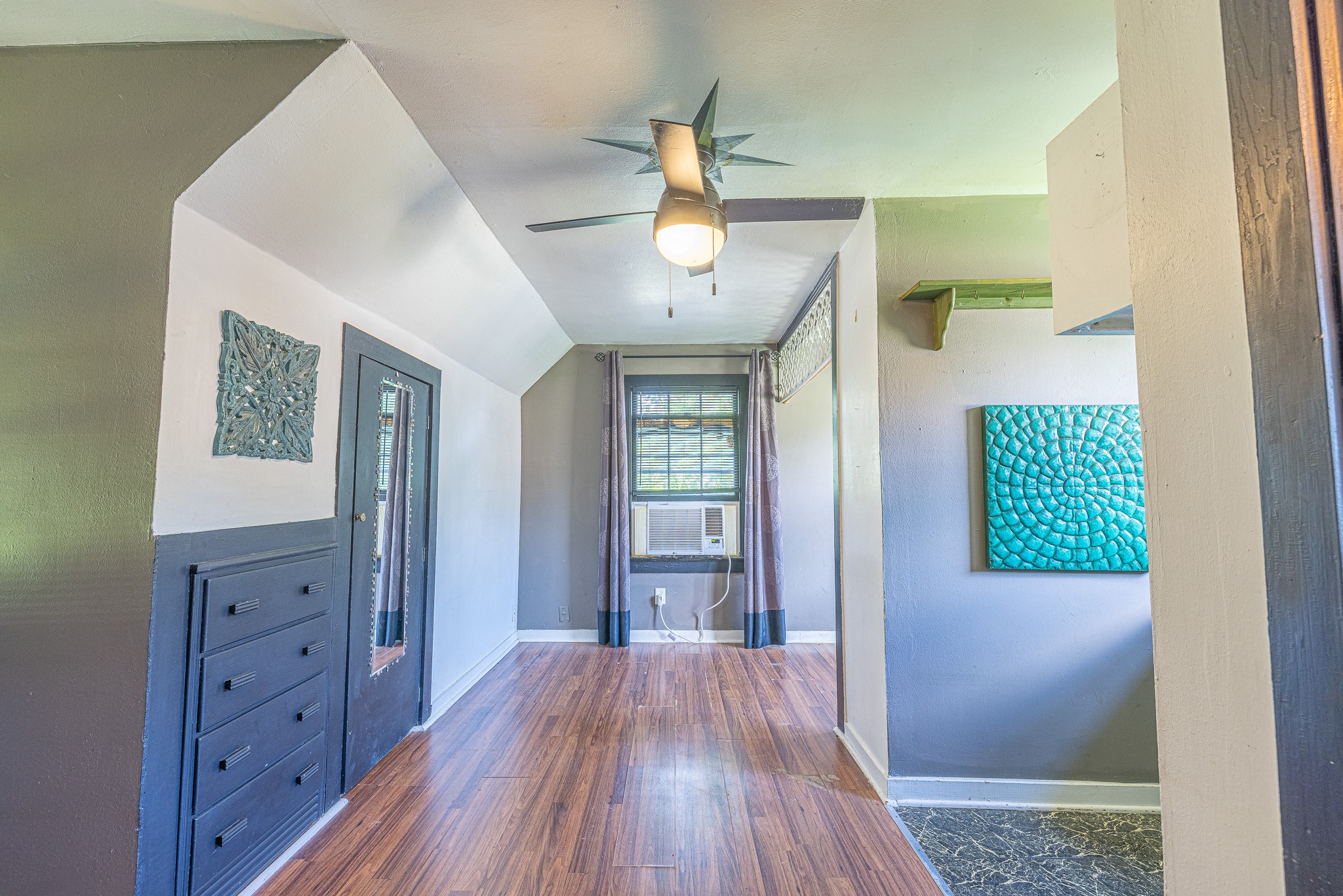 8548 Findlay Street Houston, TX 77017 - Photo 43 of 50 a view of a hallway view with wooden floor and cabinet