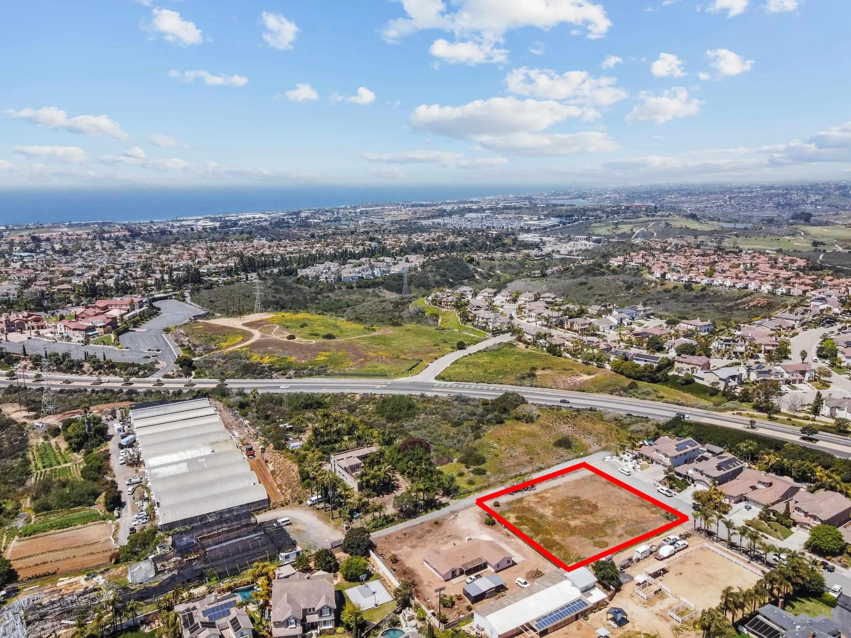 1587 Triton Street Carlsbad, CA 92011 - Photo 3 of 10 an aerial view of residential houses with outdoor space