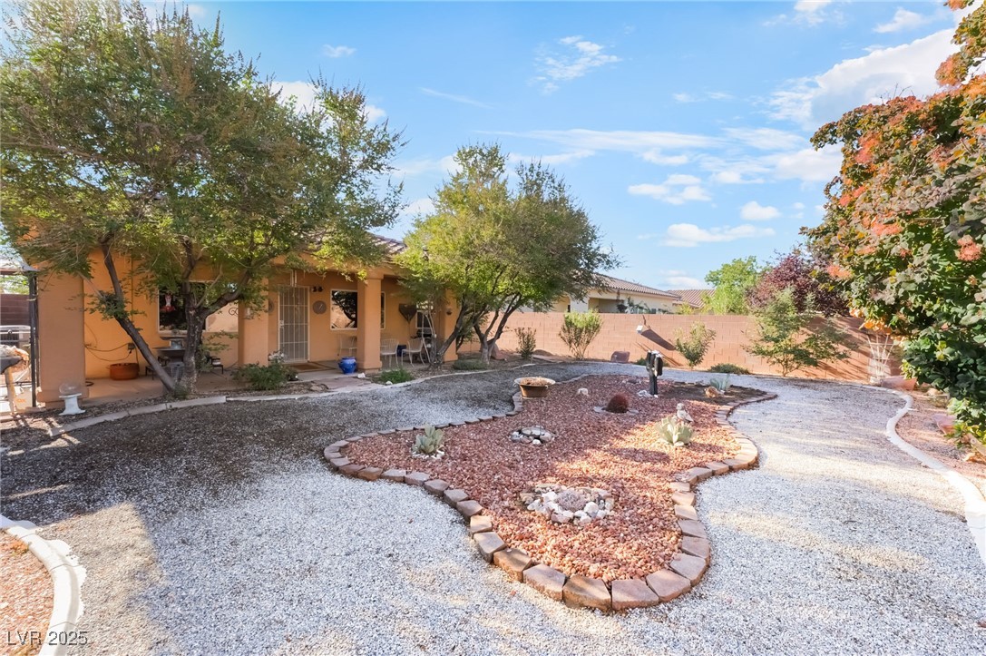 4732 Adriano Way Pahrump, NV 89061 - Photo 37 of 44 View of yard featuring a patio area