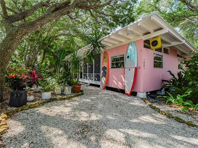 a view of a house with patio