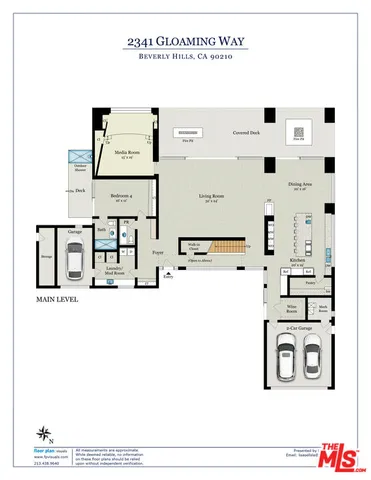 $12,896,999 | 2341 Gloaming Way, Beverly Hills, CA 90210