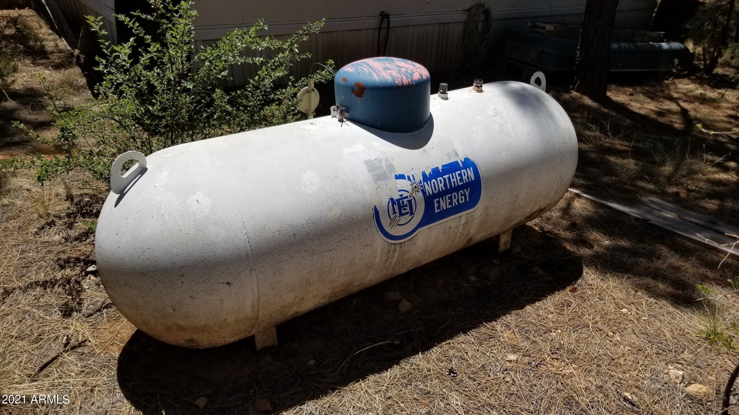 2853 Little Hawk Trail Overgaard, AZ 85933 - Photo 14 of 16 2853 Little Hawk Trail Owned Propane Tan