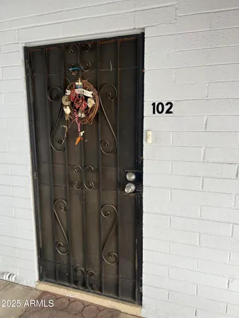 a close view of shower