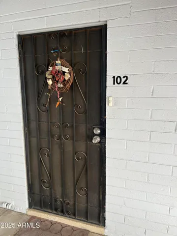 a close view of shower