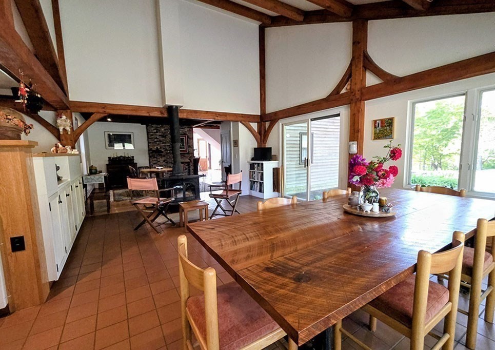 47 Harty Drive Petersham, MA 01366 - Photo 13 of 39 a view of a dining room with furniture window and wooden floor