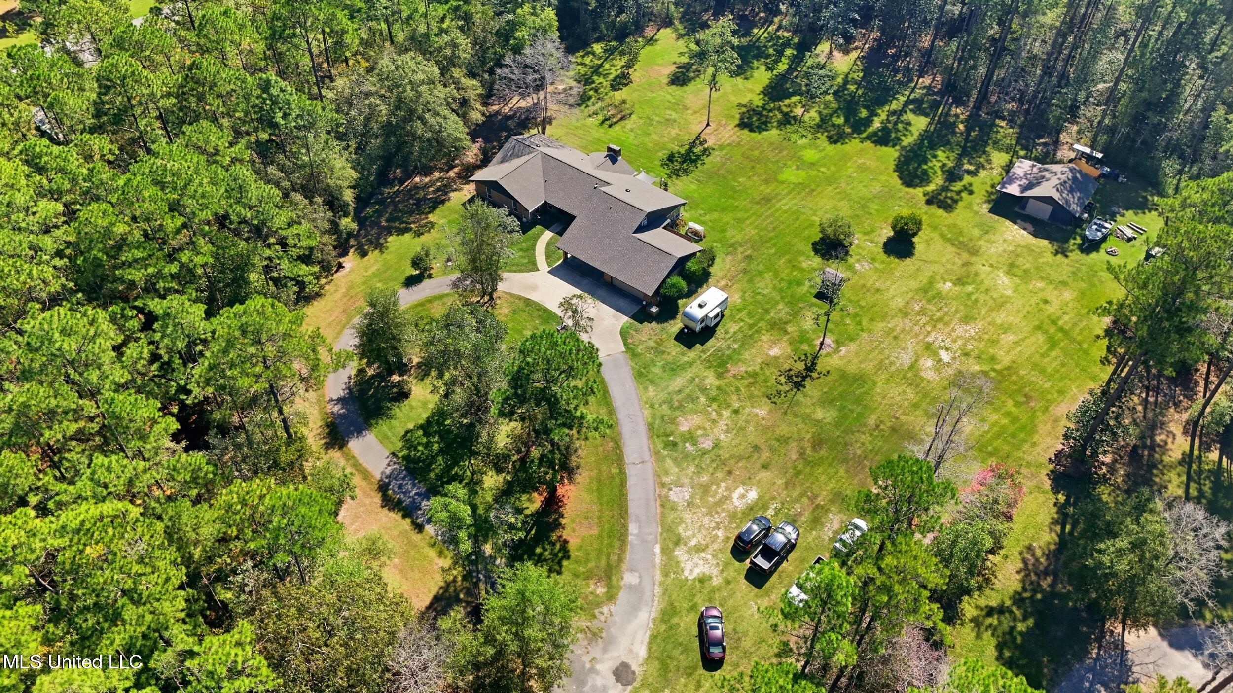 192 Sycamore Road Carriere, MS 39426 - Photo 42 of 48 42_aerial 1