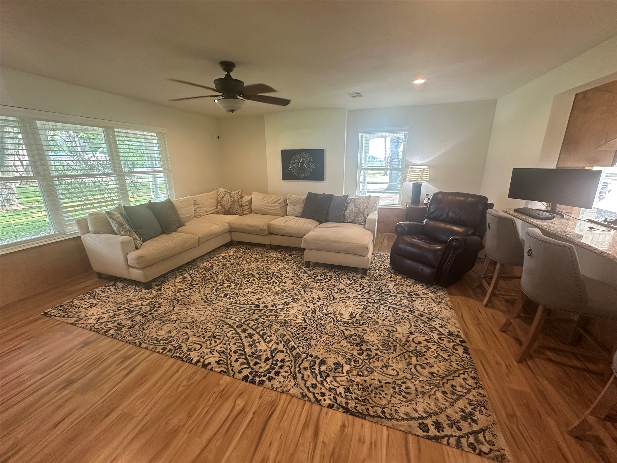 16607 Mueschke Road Cypress, TX 77433 - Photo 21 of 24 a living room with furniture and a large window