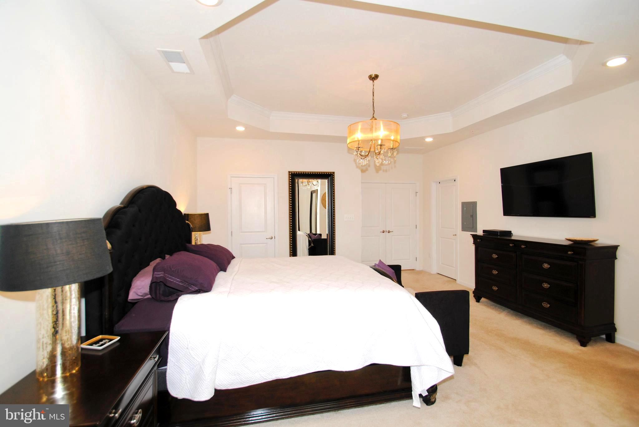 8038 Orchard Grove Road, Unit 20 Odenton, MD 21113 - Photo 20 of 30 Master Bedroom Suite with Tray Ceiling