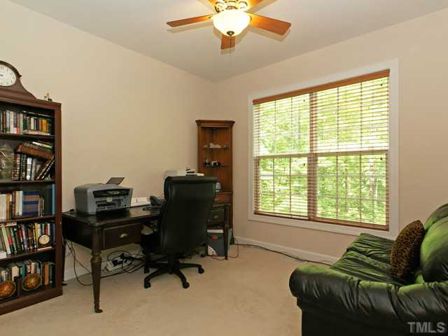 4449 Fairview Ridge Lane Apex, NC 27539 - Photo 20 of 25 1ST FLOOR OFFICE COULD BE USED AS AS 1ST FLOOR GUEST SUITE WITH ADJACENT FULL BATH!