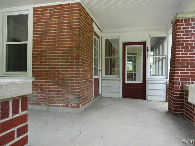 45 Covered Bridge Road Palmerton, PA 18071 - Photo 29 of 44 Covered Porch Leading to Enclosed Porch