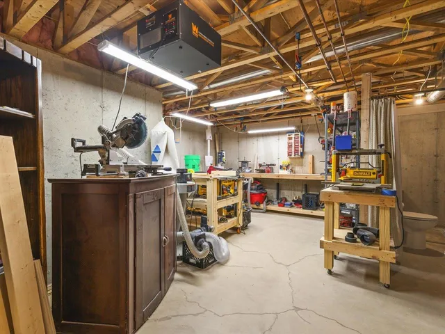 a view of a storage with utility room