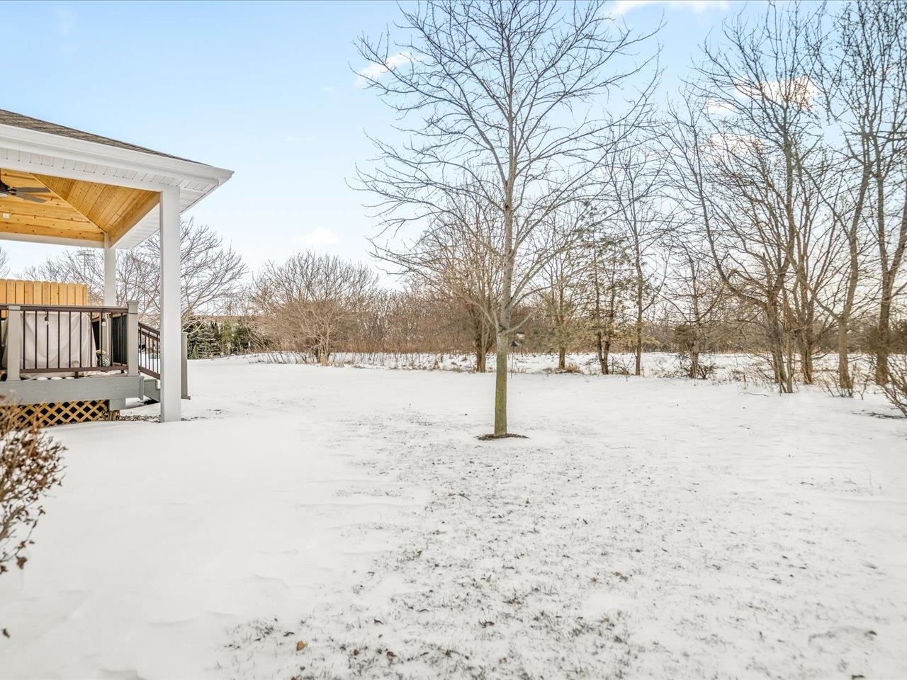 968 Falcon Point Place Rockton, IL 61072 - Photo 4 of 38 a street view covered with snow
