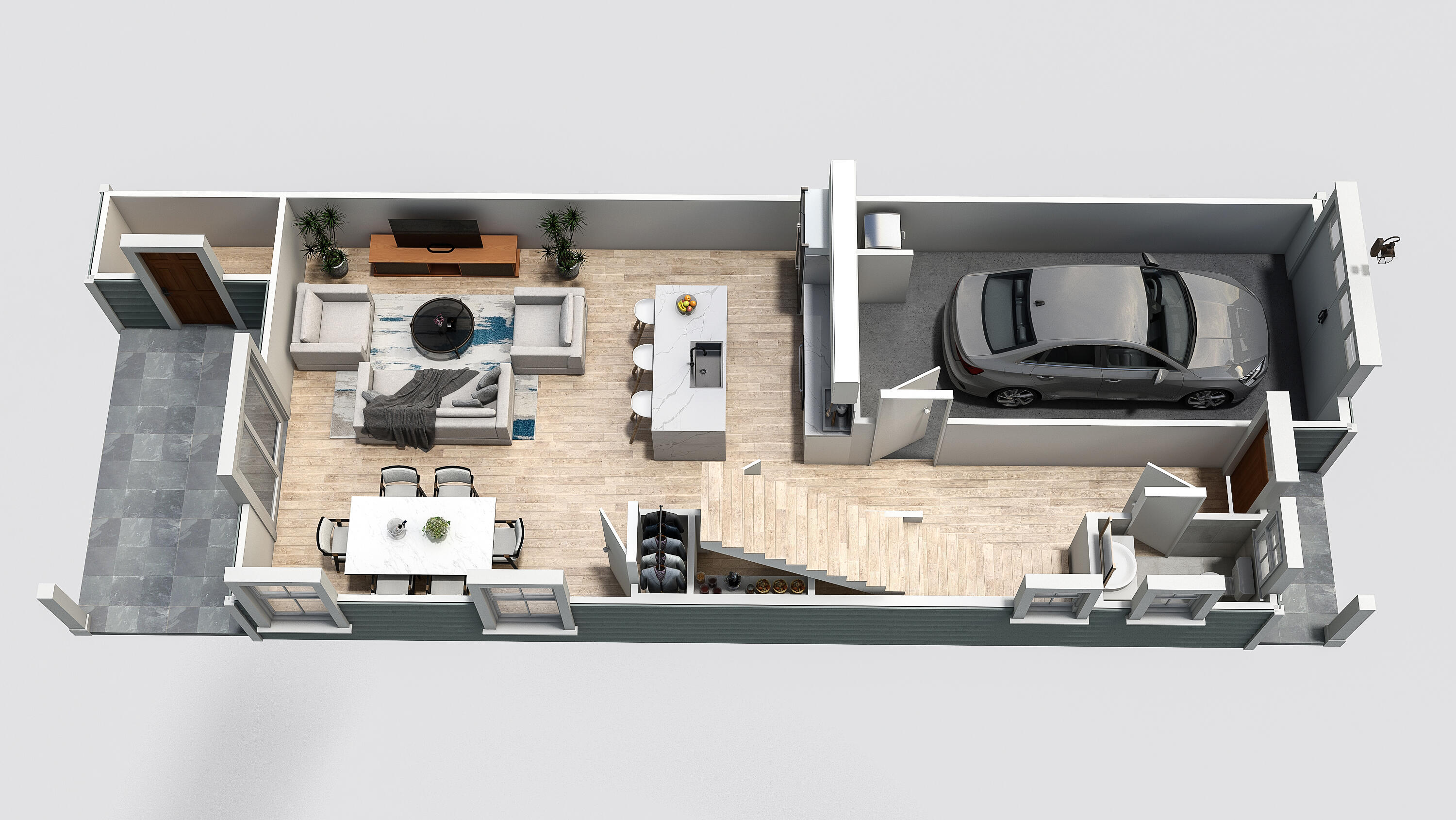 127 Kirkland Street Goose Creek, SC 29445 - Photo 24 of 26 Kirkland 1st floor 3D