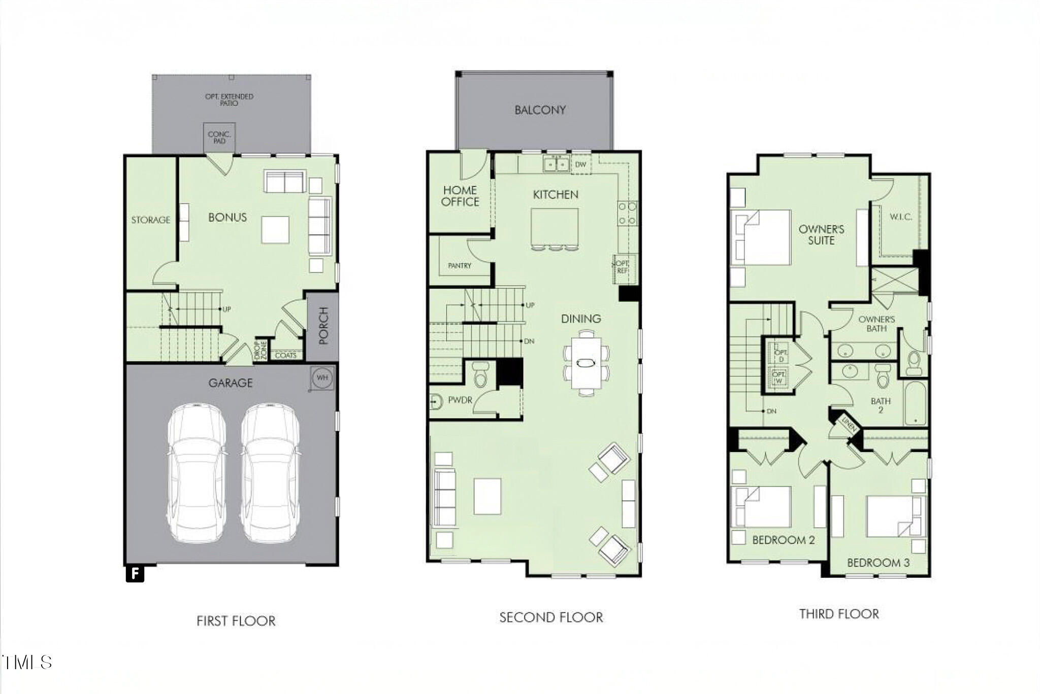 910 Waterside View Drive Raleigh, NC 27606 - Photo 29 of 29 Floor Plan