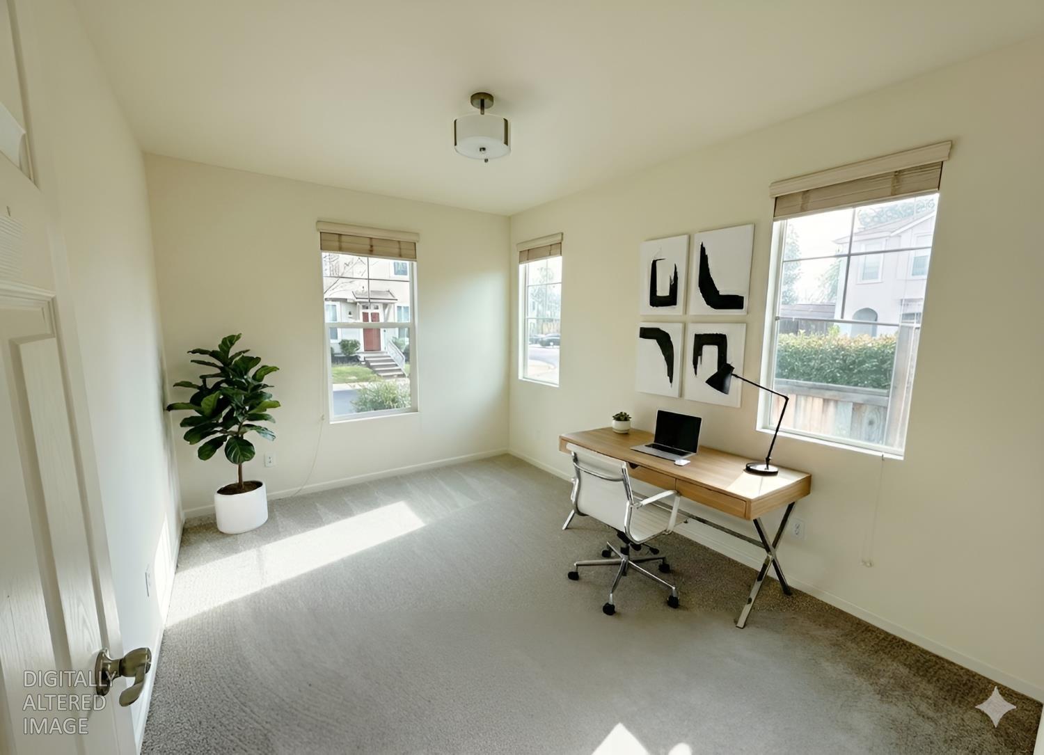 701 Ferrier Way Folsom, CA 95630 - Photo 12 of 34 Virtually Staged Image - Main level Bedroom
