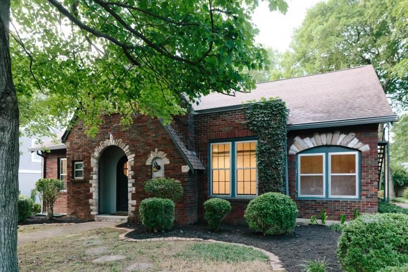 240 Cherokee Road Nashville, TN 37205 - Photo 20 of 22 a front view of a house with garden