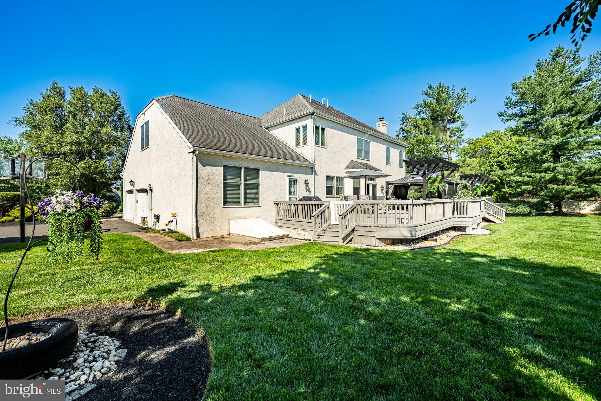 1716 St Georges Road Dresher, PA 19025 - Photo 12 of 90 Charming home with spacious outdoor deck.