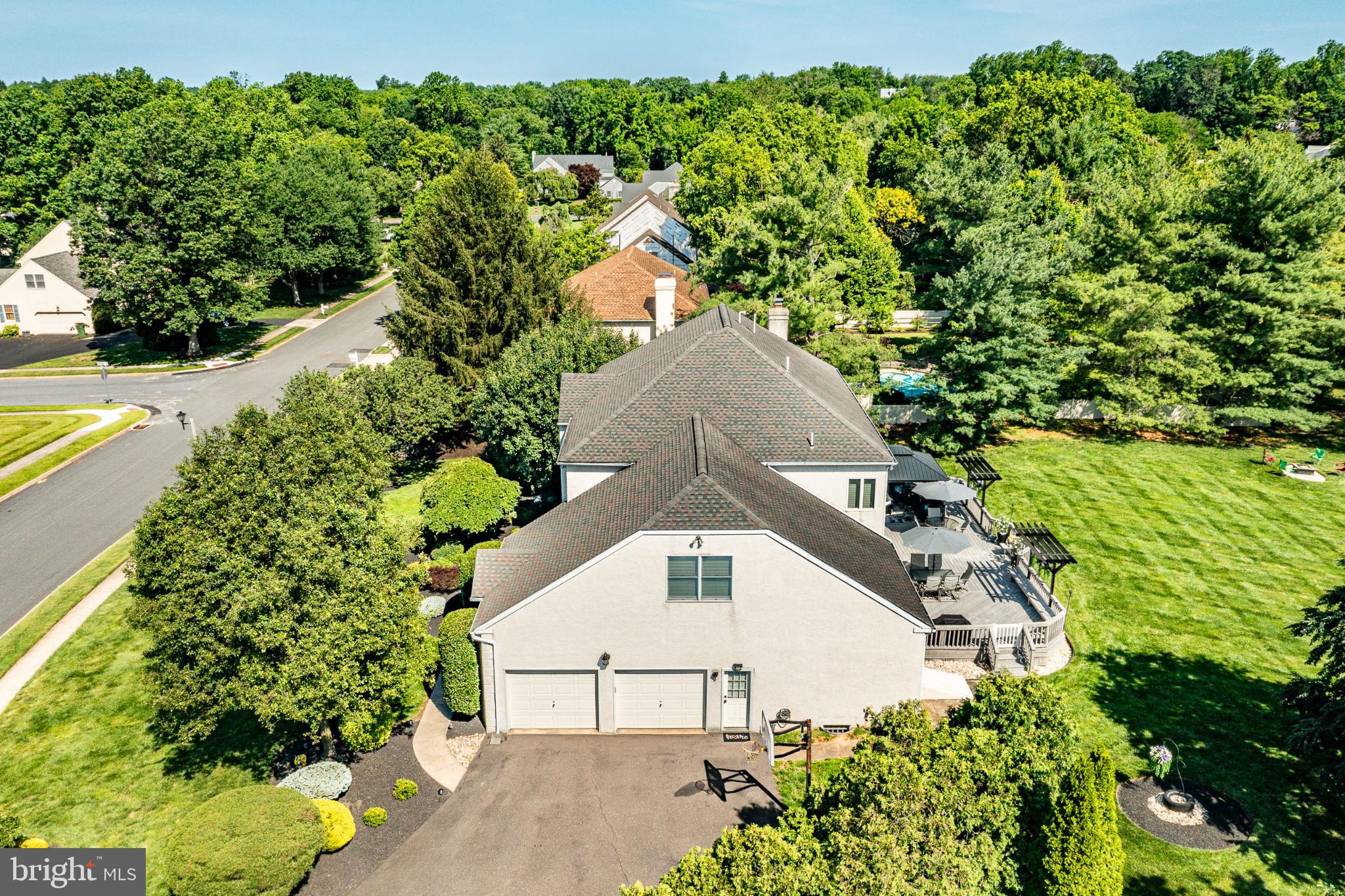 1716 St Georges Road Dresher, PA 19025 - Photo 24 of 90 Spacious home nestled in lush greenery.
