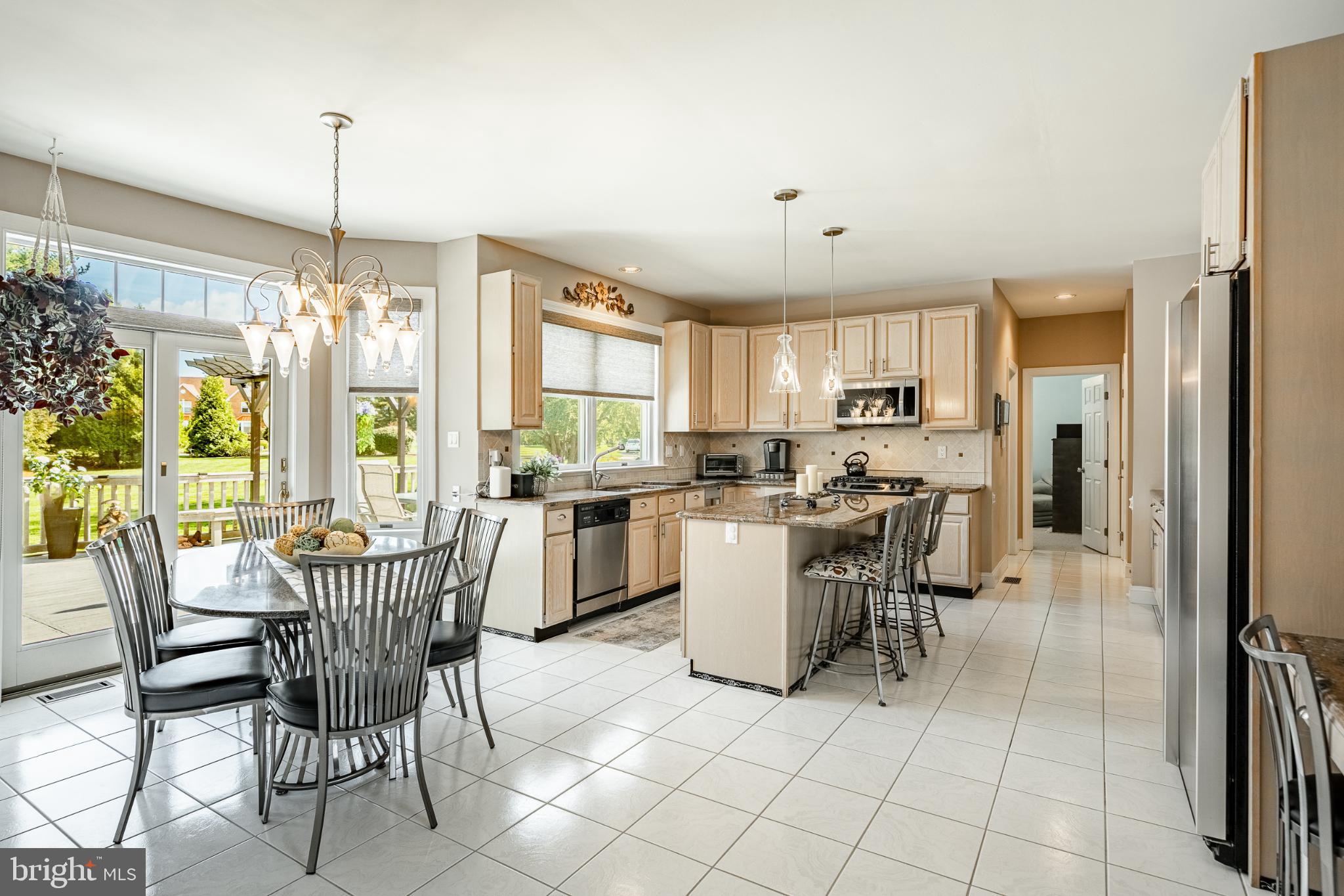 1716 St Georges Road Dresher, PA 19025 - Photo 41 of 90 Bright and airy kitchen with outdoor views.