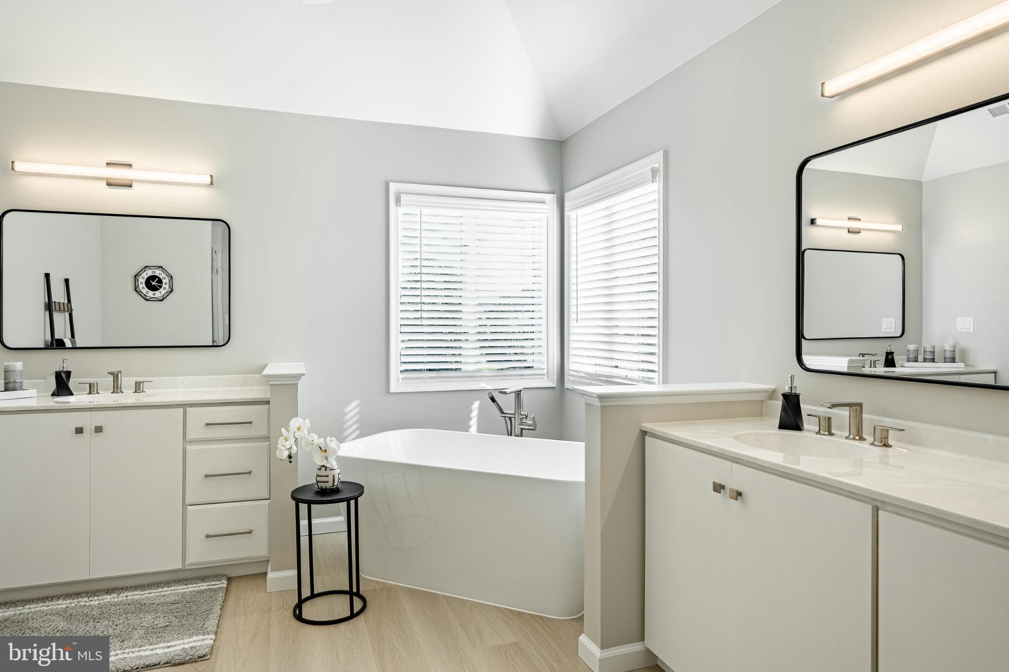 1716 St Georges Road Dresher, PA 19025 - Photo 67 of 90 Sleek modern bathroom with natural light.