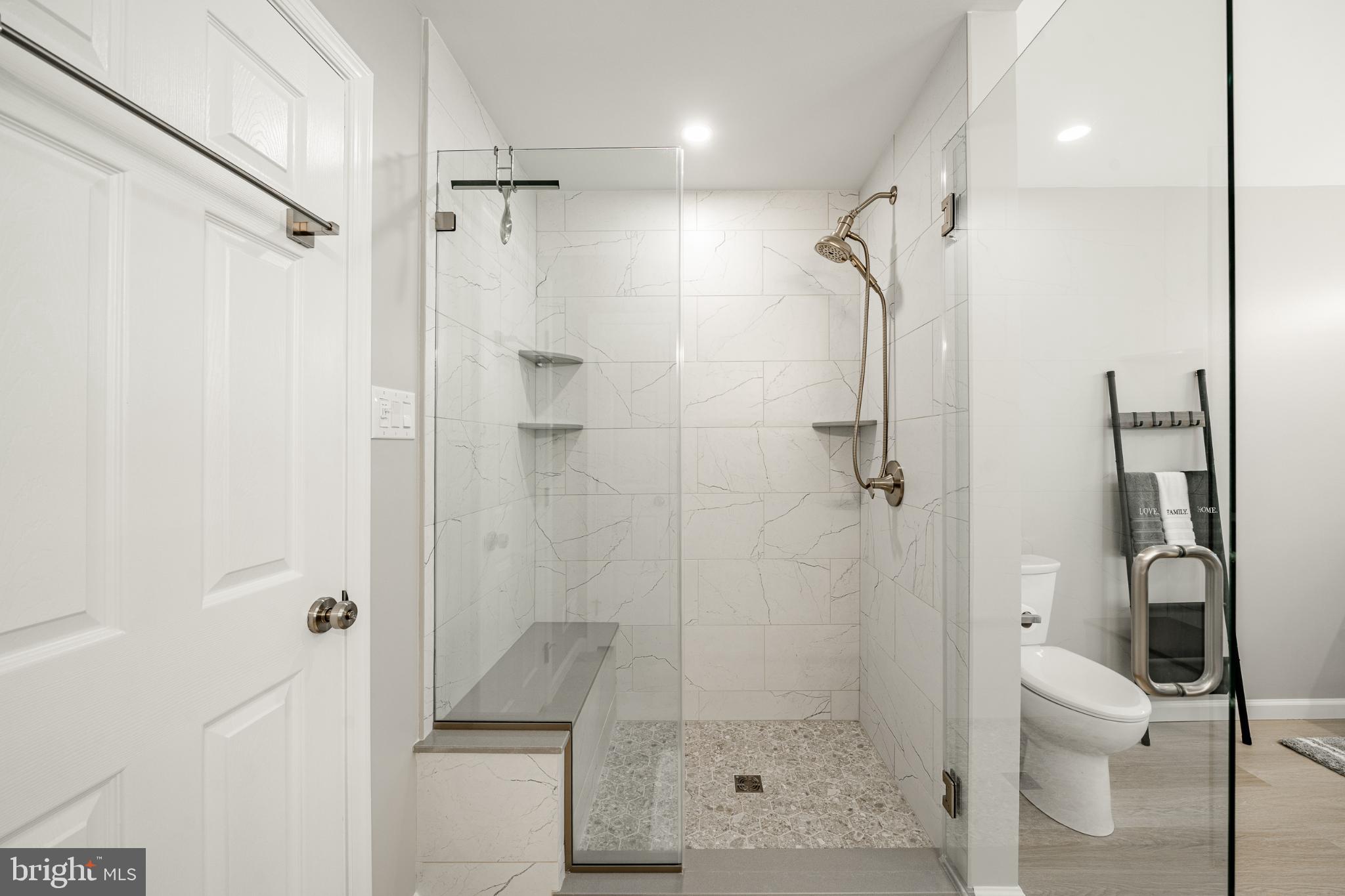 1716 St Georges Road Dresher, PA 19025 - Photo 74 of 90 Sleek modern shower with elegant finishes.