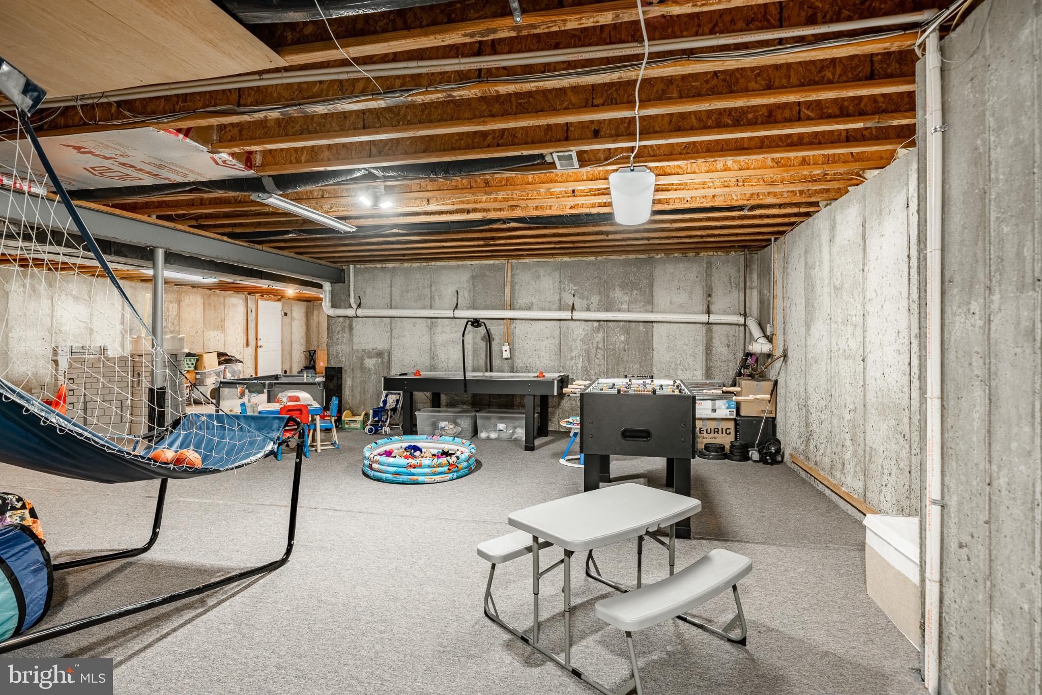 1716 St Georges Road Dresher, PA 19025 - Photo 78 of 90 Spacious basement ready for fun and games.