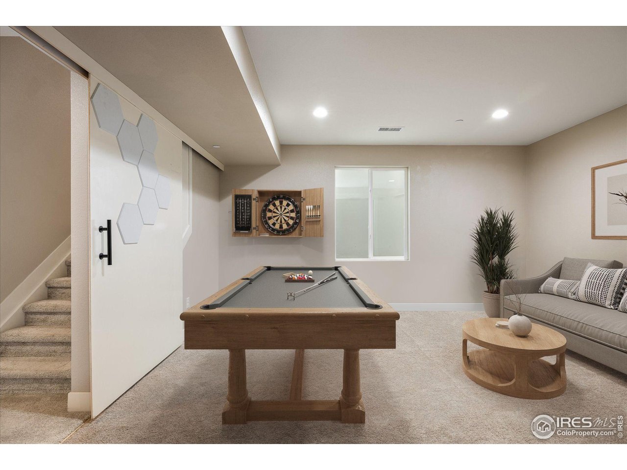 10121 Flower Street Westminster, CO 80021 - Photo 31 of 40 the open flex space is ideal for a game room, home office, gym, hobby area or playroom// virtually staged