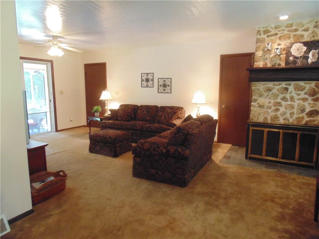 138 Reiber Road Renfrew, PA 16053 - Photo 6 of 20 Another view of the living and dining area.