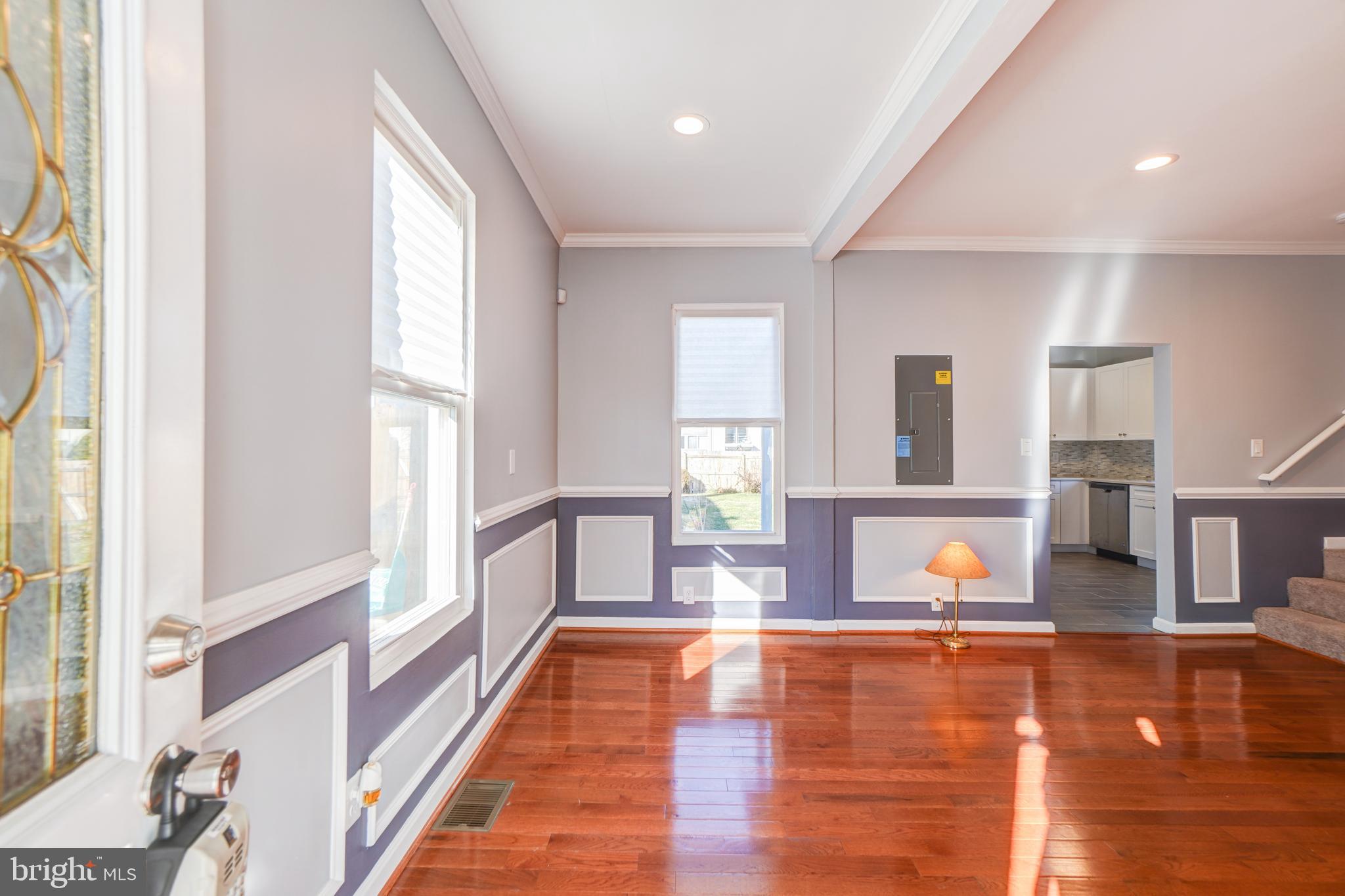 35 4th Street Laurel, MD 20707 - Photo 5 of 31 a view of a living room and dining room