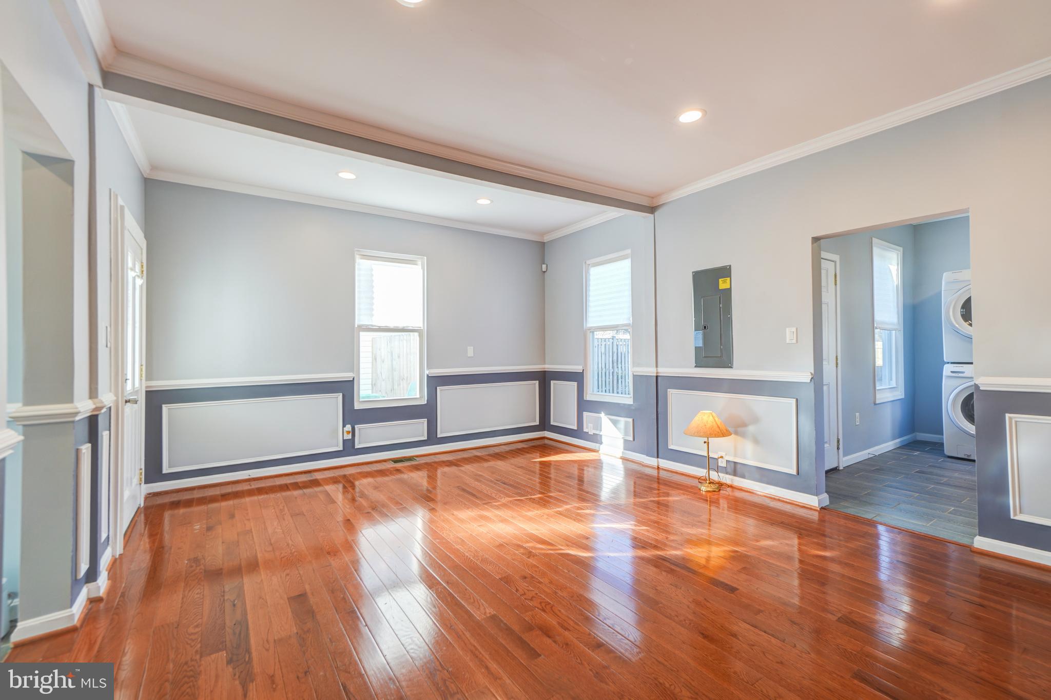 35 4th Street Laurel, MD 20707 - Photo 10 of 31 a view of a livingroom with wooden floor