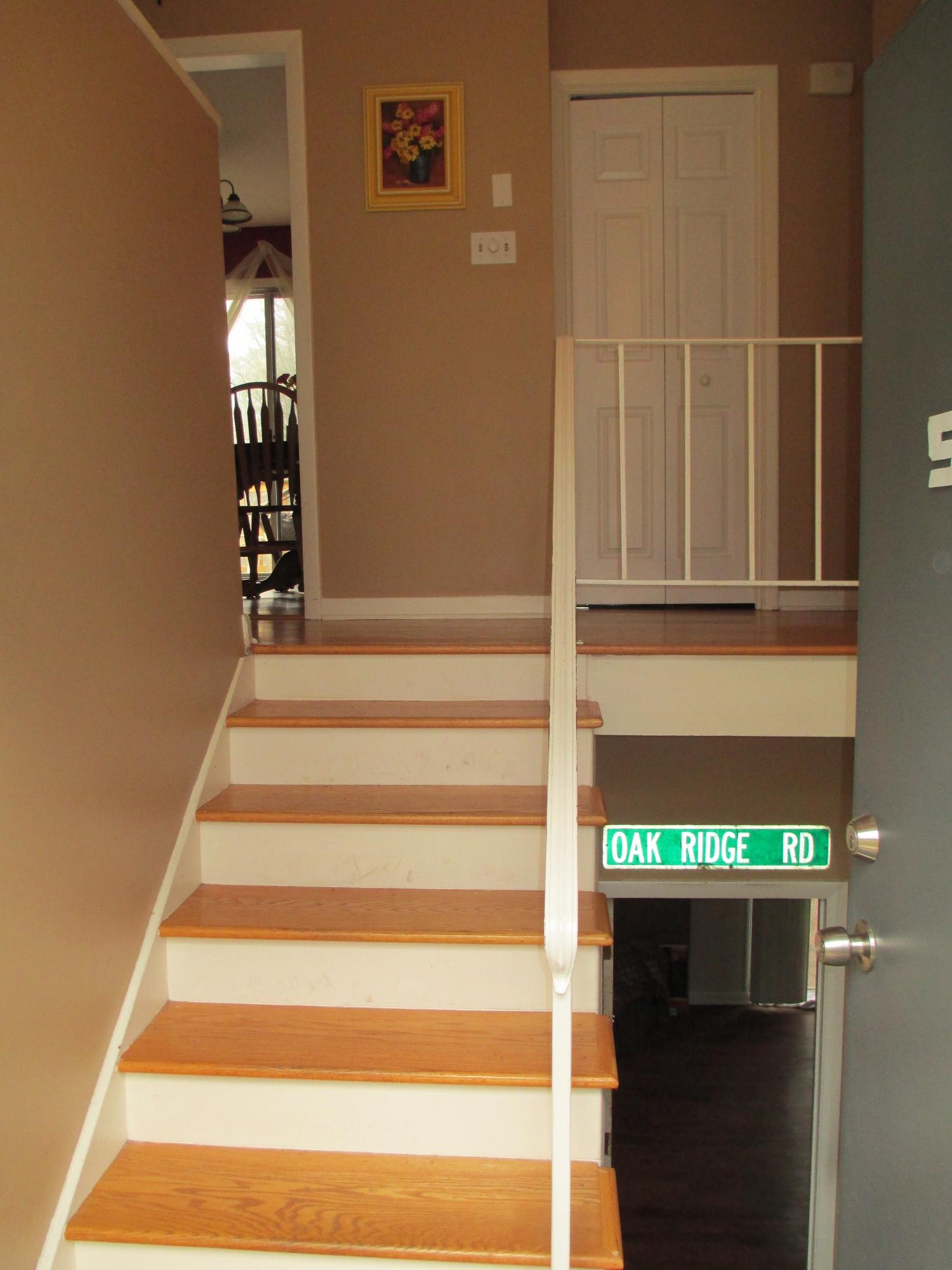 As you walk in the front door