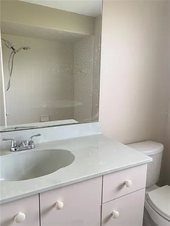 a bathroom with a sink and a toilet