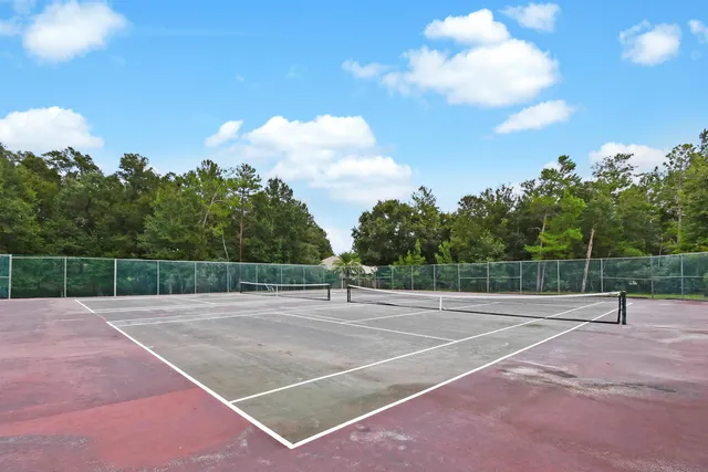 a view of tennis court