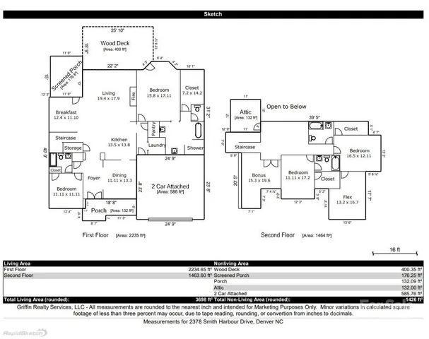 $900,000 | 2378 Smith Harbour Drive, Denver, NC 28037