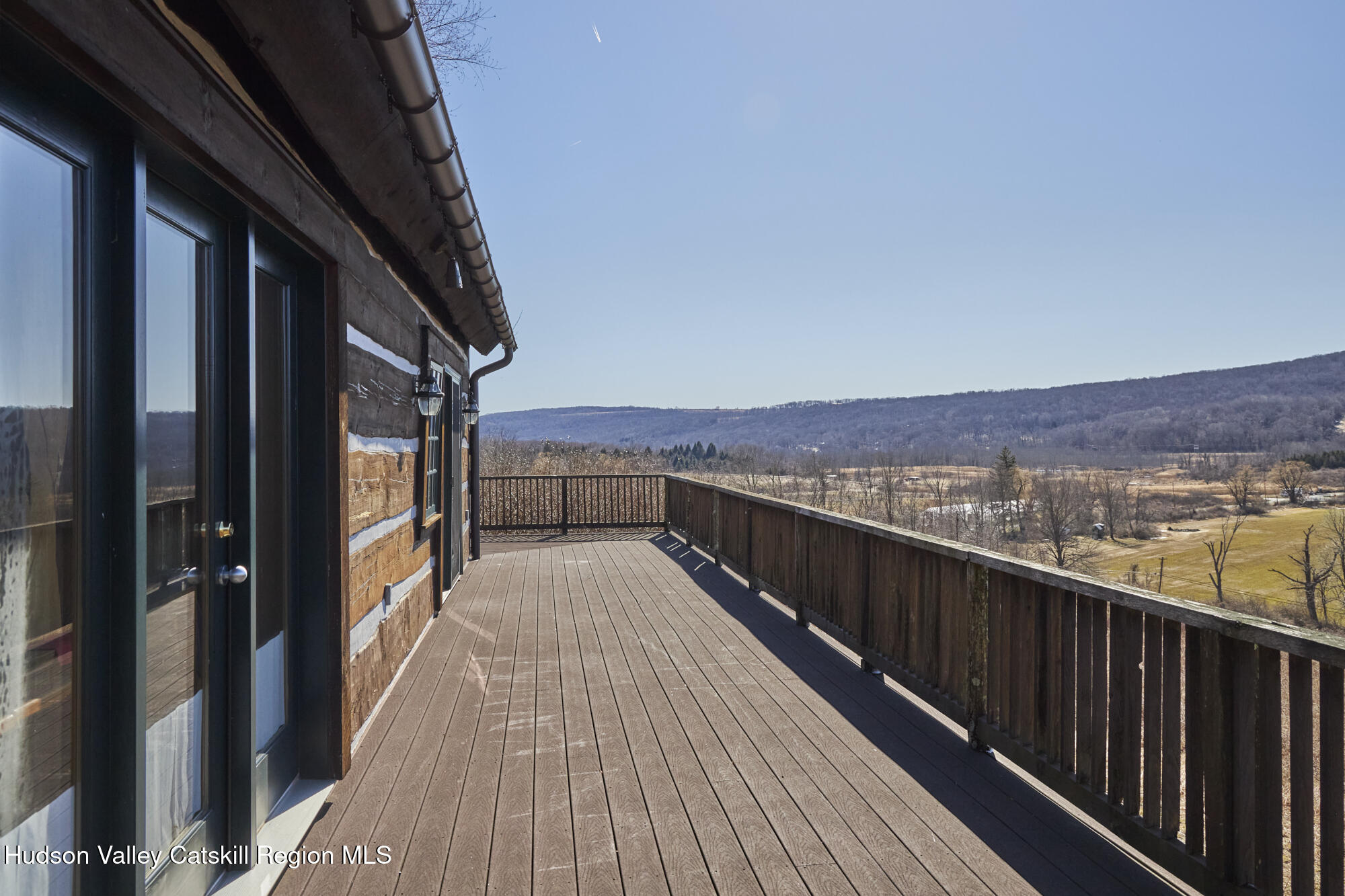 87 Kaye Road Millerton, NY 12546 - Photo 16 of 46 a view of balcony with wooden floor