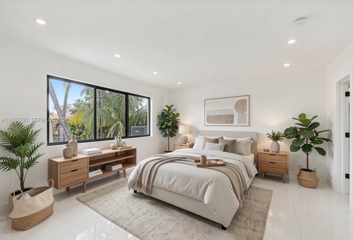 1200 Cleveland Road Miami Beach, FL 33141 - Photo 2 of 43 AI-generated staging. Architectural elements and spatial proportions remain unchanged.