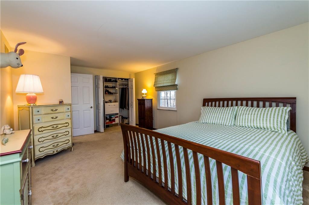 230 Ridgeview Drive Wexford, PA 15090 - Photo 16 of 25 Large 2nd Bedroom with Roman Shades, Double Door Closets with Built in Organizers..