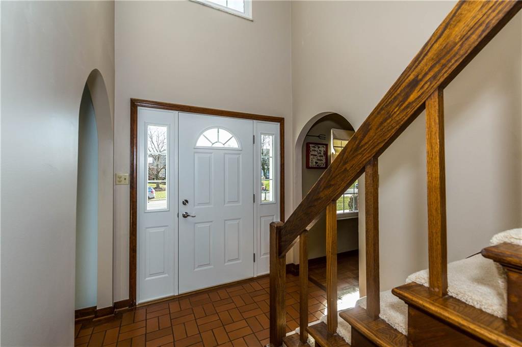 Enter from your new door with Ceramic Tile Entry .. A large closet door is to your left of the picture. 