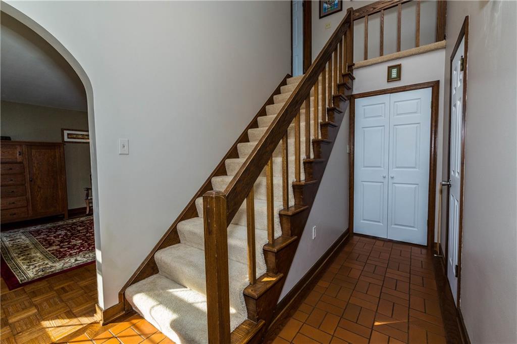 Another View of the Entry , Family Room to your left, Living Room to your right, Powder room and those doors open to your Eat In Kitchen...