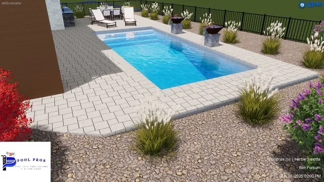 a view of a chairs and table in the patio