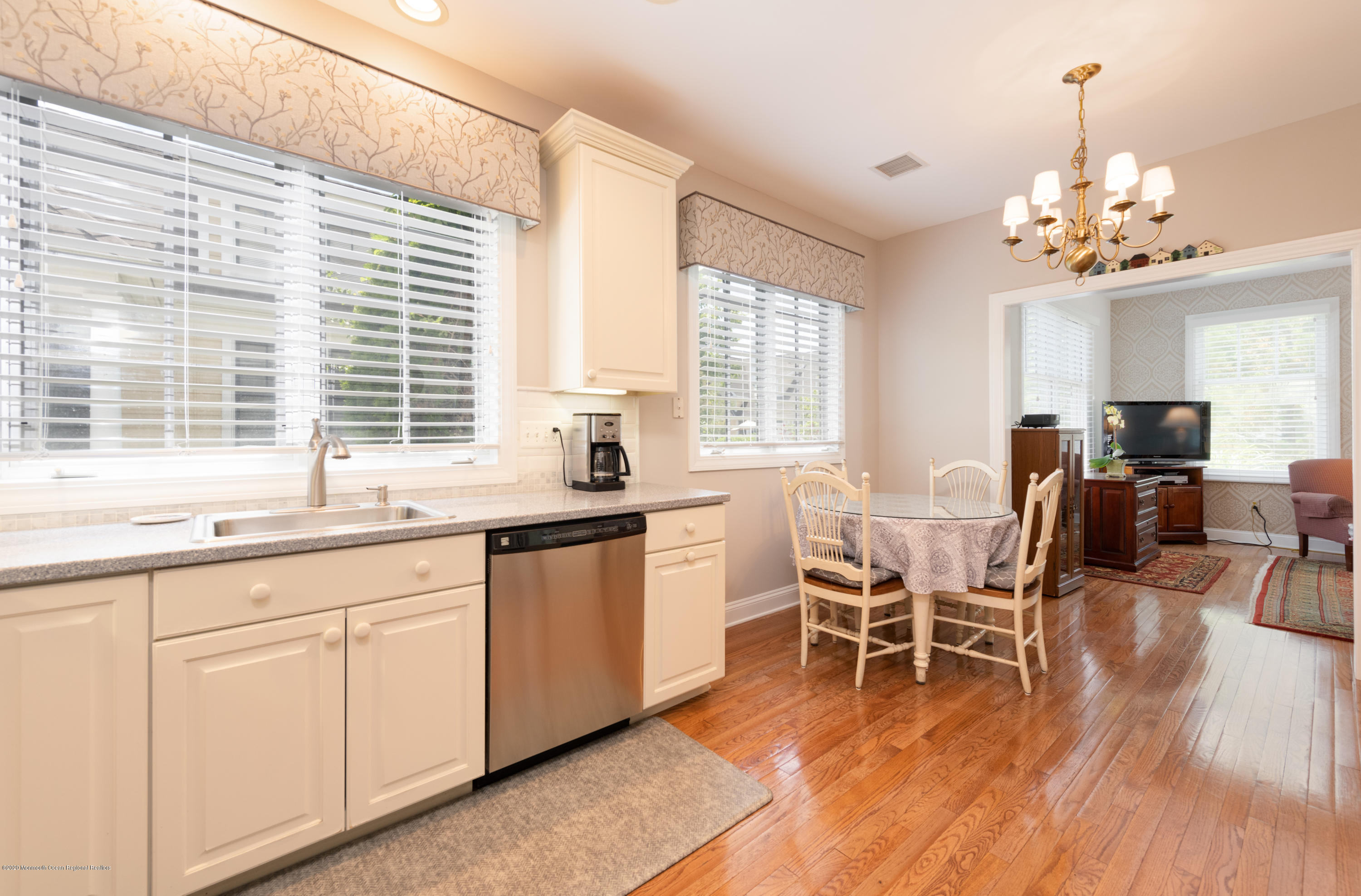 10 Adams Way Shrewsbury, NJ 07702 - Photo 8 of 19 a view of a dining room with furniture window and wooden floor