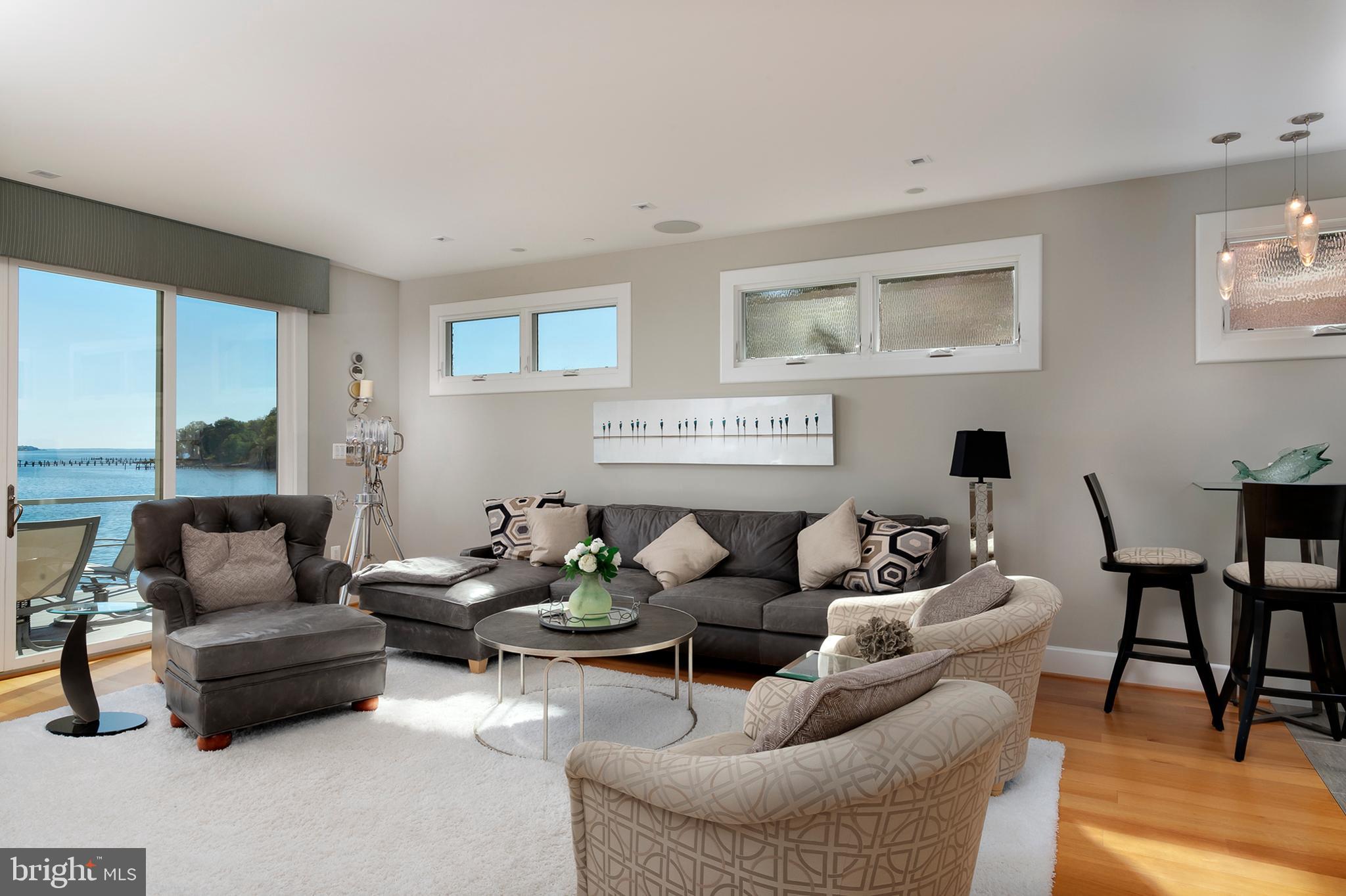 740 South River Landing Road Edgewater, MD 21037 - Photo 21 of 66 Cozy family room set up, with Bay views