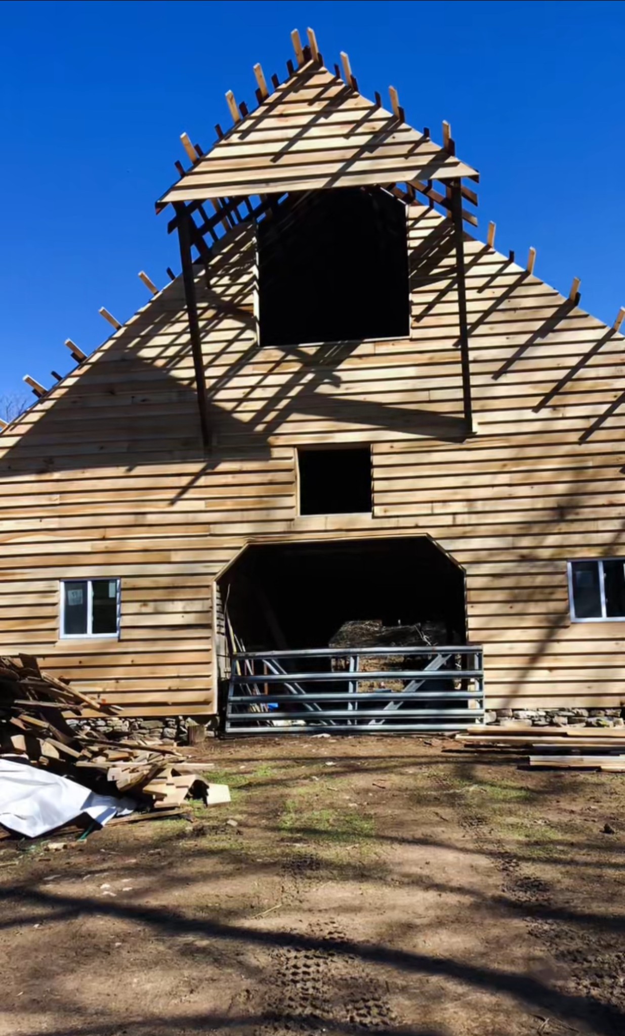 1302 Coosie Branch Road Cornersville, TN 37047 - Photo 5 of 7 a view of a house with a balcony and furniture