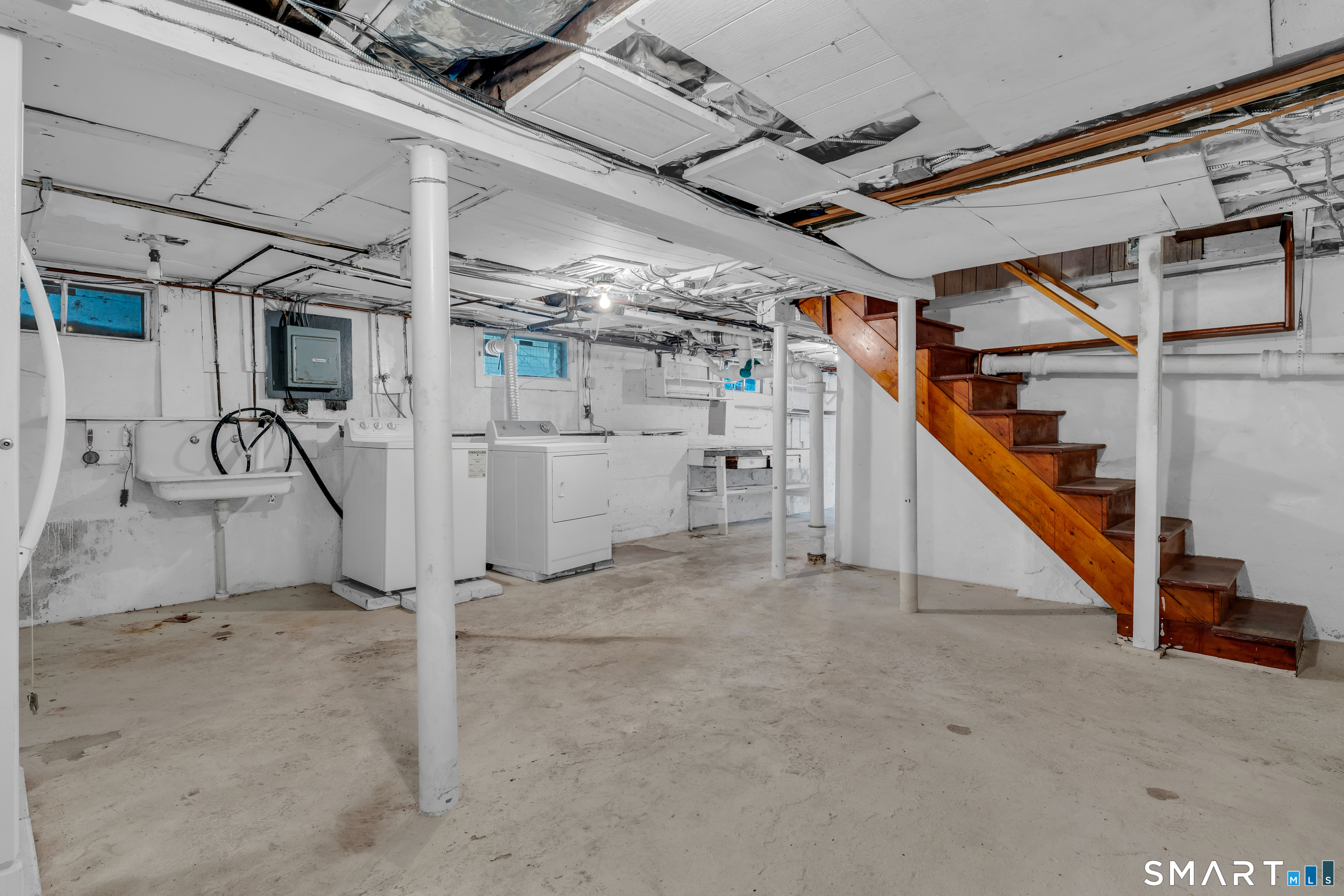 25 Rose Hill Road Branford, CT 06405 - Photo 30 of 40 Basement has ample storage and laundry