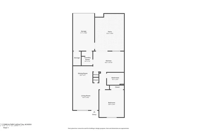 $139,000 | 13428 North 108th Drive, Sun City, AZ 85351
