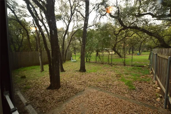 a view of outdoor space with trees