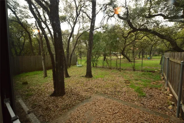 a view of outdoor space with trees